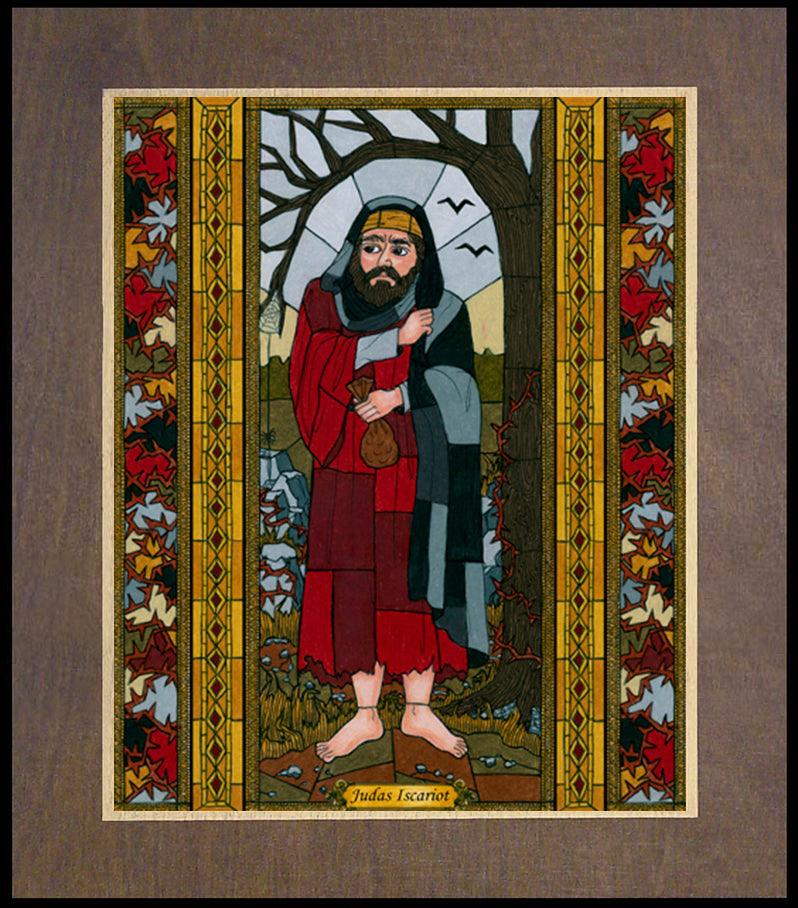 Judas Iscariot - Wood Plaque Premium by Brenda Nippert - Trinity Stores