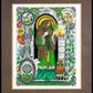St. Patrick - Wood Plaque Premium by Brenda Nippert - Trinity Stores