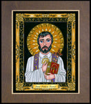 Wood Plaque Premium - St. Francis Xavier by B. Nippert