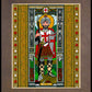 St. George of Lydda - Wood Plaque Premium by Brenda Nippert - Trinity Stores
