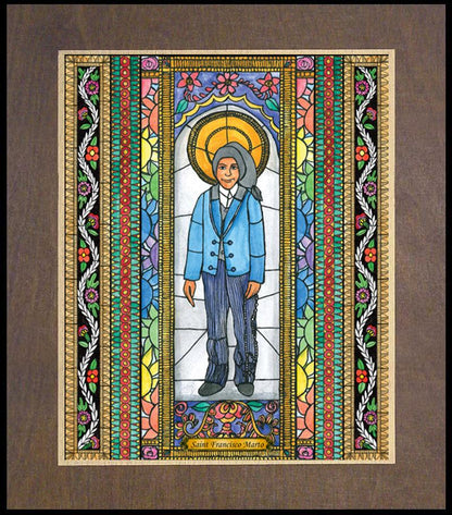 St. Francisco Marto - Wood Plaque Premium by Brenda Nippert - Trinity Stores