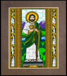 Wood Plaque Premium - St. Jude the Apostle by B. Nippert