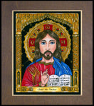 Wood Plaque Premium - Christ the Teacher by B. Nippert