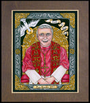 Wood Plaque Premium - Pope Benedict XVI by B. Nippert