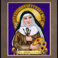 St. Catherine of Bologna - Wood Plaque Premium by Brenda Nippert - Trinity Stores