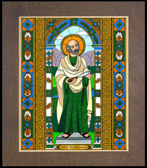 Wood Plaque Premium - St. Bartholomew by B. Nippert