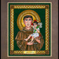 St. Anthony of Padua - Wood Plaque Premium by Brenda Nippert - Trinity Stores