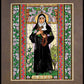 St. Rita of Cascia - Wood Plaque Premium by Brenda Nippert - Trinity Stores