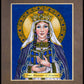 St. Margaret of Scotland - Wood Plaque Premium by Brenda Nippert - Trinity Stores