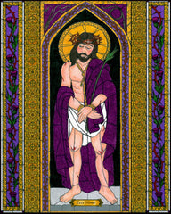 Wood Plaque - Ecce Homo by B. Nippert