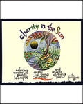 Wood Plaque - Charity is the Sun by M. McGrath