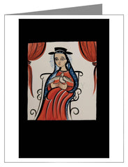 Custom Text Note Card - Soul of Mary by A. Olivas