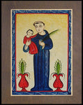 Wood Plaque Premium - St. Anthony of Padua by A. Olivas