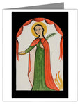Note Card - St. Agatha by A. Olivas
