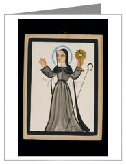 Note Card - St. Clare of Assisi by A. Olivas