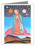 Note Card - Our Lady of the Cosmos by A. Olivas
