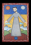 Holy Card - St. Francis of Assisi, Br. of Cosmos by A. Olivas