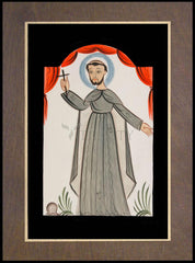 Wood Plaque Premium - St. Francis of Assisi by A. Olivas