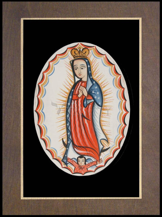 Our Lady of Guadalupe - Wood Plaque Premium