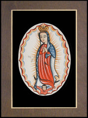 Wood Plaque Premium - Our Lady of Guadalupe by A. Olivas