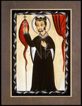 Wood Plaque Premium - St. Ignatius Loyola by A. Olivas