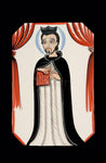 Wood Plaque - St. Ignatius Loyola by A. Olivas