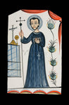 Wood Plaque - St. John of God by A. Olivas