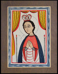Wood Plaque Premium - Our Lady of San Juan de los Lagos by A. Olivas