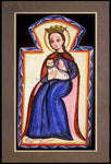 Wood Plaque Premium - Our Lady of the Milk by A. Olivas