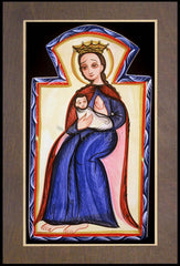 Wood Plaque Premium - Our Lady of the Milk by A. Olivas