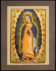 Wood Plaque Premium - Our Lady of Guadalupe by A. Olivas