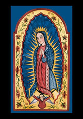 Holy Card - Our Lady of Guadalupe by A. Olivas