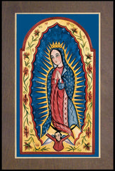 Wood Plaque Premium - Our Lady of Guadalupe by A. Olivas