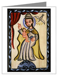 Custom Text Note Card - Holy Trinity by A. Olivas