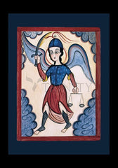 Holy Card - St. Michael Archangel by A. Olivas