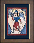 Wood Plaque Premium - St. Michael Archangel by A. Olivas