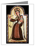 Note Card - Our Lady of Mt. Carmel by A. Olivas