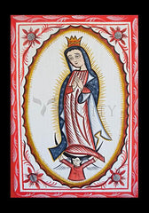 Holy Card - Our Lady of Guadalupe by A. Olivas