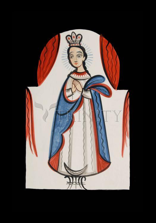 Our Lady of the Immaculate Conception - Holy Card