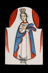 Wood Plaque - Our Lady of the Immaculate Conception by A. Olivas
