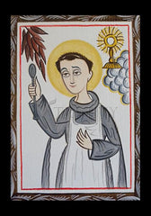 Holy Card - St. Pascal Baylon by A. Olivas