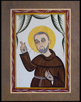 Wood Plaque Premium - St. Padre Pio by A. Olivas