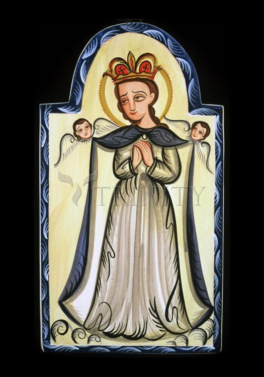 Our Lady, Queen of the Angels - Holy Card
