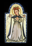 Holy Card - Our Lady, Queen of the Angels by A. Olivas