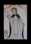 Holy Card - St. Rose of Lima by A. Olivas