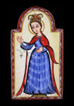 Holy Card - Our Lady of the Rosary by A. Olivas