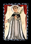 Holy Card - St. Dominic by A. Olivas