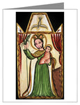 Custom Text Note Card - St. Joseph by A. Olivas