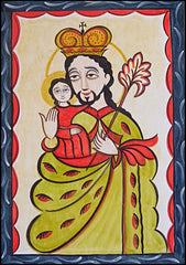 Wood Plaque - St. Joseph by A. Olivas