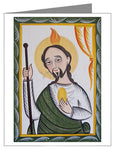 Custom Text Note Card - St. Jude by A. Olivas